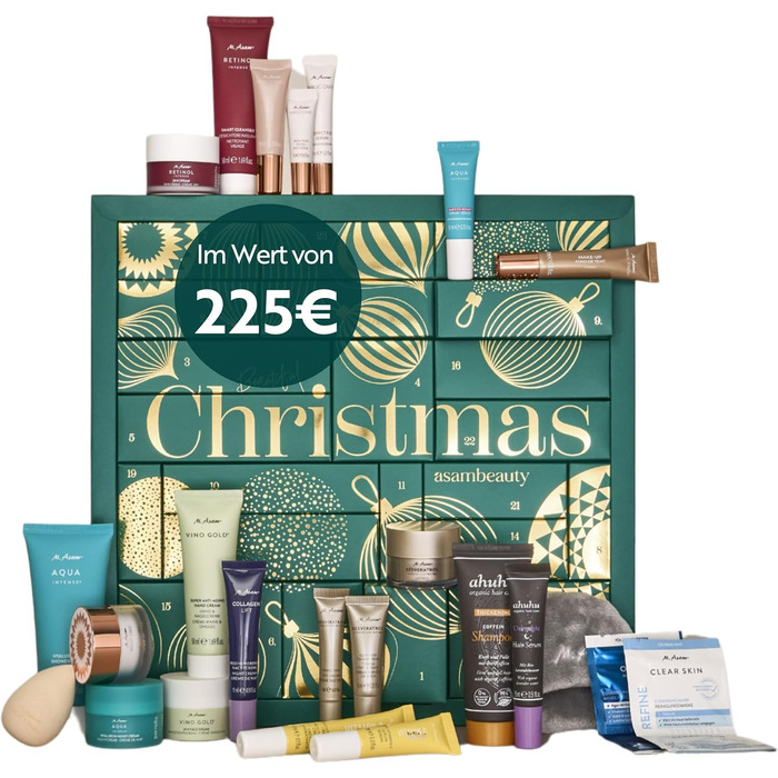 Адвент-календар M. Asam Asambeauty 2025 (24 сюрпризи)