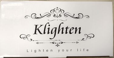 Настільна лампа Klighten з 2 предметів Ротанг з можливістю затемнення в інтер'єрі з натурального бамбука та дерева з акумуляторною