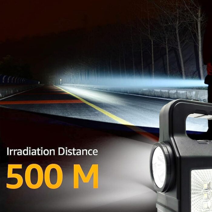 Сонячний генератор TOPINCN із сонячною панеллю та світлодіодними ліхтарями, портативна електростанція для кемпінгу, дому, аварійне джерело живлення на відкритому повітрі