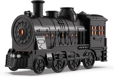 Дифузори для ефірних масел, зволожувач повітря локомотив 300 мл з пультом дистанційного керування, форма тяги, 2 режими освітлення