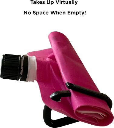 Багаторазова і прихована пляшка 425 мл, запатентований неметалевий пластик, гідратація, подорожі, свята, спорт, концерти, заходи,