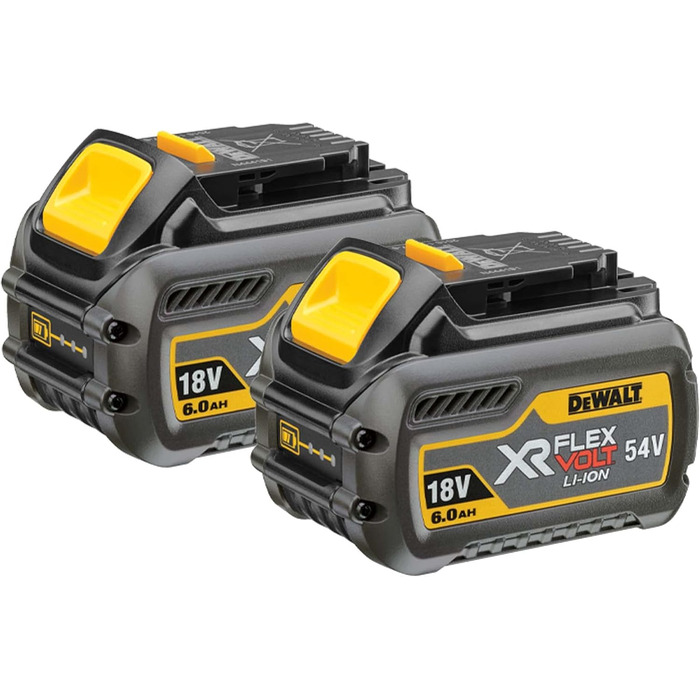 Акумуляторна циркулярна пила DeWalt DCS579T2 190 мм FlexVolt 54 В, акумулятор 2 x 6 А-год, CHGR та коробка