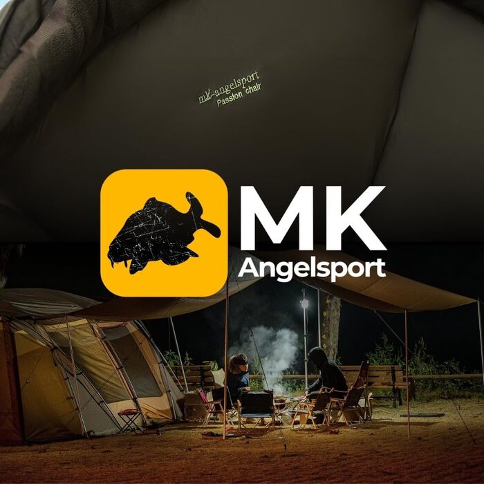 Крісло для риболовлі MK-Angelsport 5 Seasons Pro Carpchair Зручне крісло для коропа, вантажопідйомність до 130 кг, з додатковою м&39якою підкладкою, складається та регулюється по висоті, ідеально підходить для коропових рибалок та кемпінгу на природі.