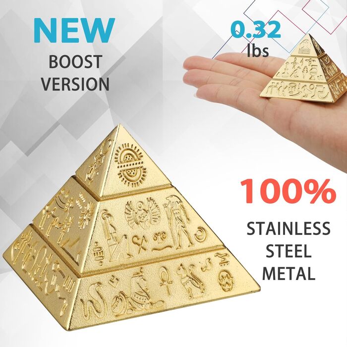 Пірамідка Fidget Spinner Настільна іграшка для дітей, дорослих, засіб для зняття стресу, металевий кубик Fidget Cube, прикраса сто