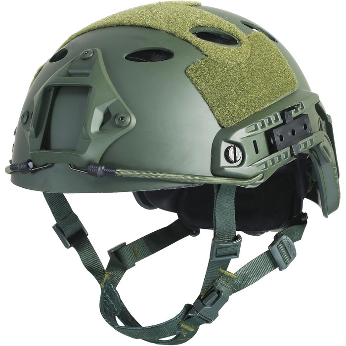 Легкий тактичний швидкий шолом OneTigris PJ Mode для страйкболу, пейнтболу, армійського зеленого кольору