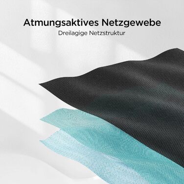 Ергономічне офісне крісло Hbada P3 Pro, стілець для роботи з регульованим підголівником, поперекова підтримка, великий кут нахилу, еластична сітчаста спинка, чорний колір (без підставки для ніг)