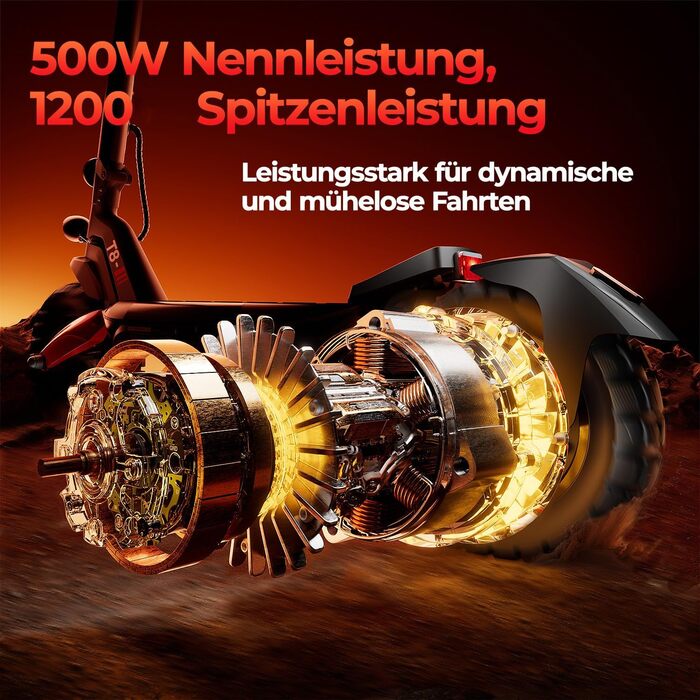 Електросамокат з допуском до дорожнього руху, запас ходу 80-100 км, 48 В 15 Аг, 10-дюймові позашляхові пневматичні шини, електричний самокат ABE з подвійною амортизацією, складаний електросамокат, вантажопідйомність для бездоріжжя