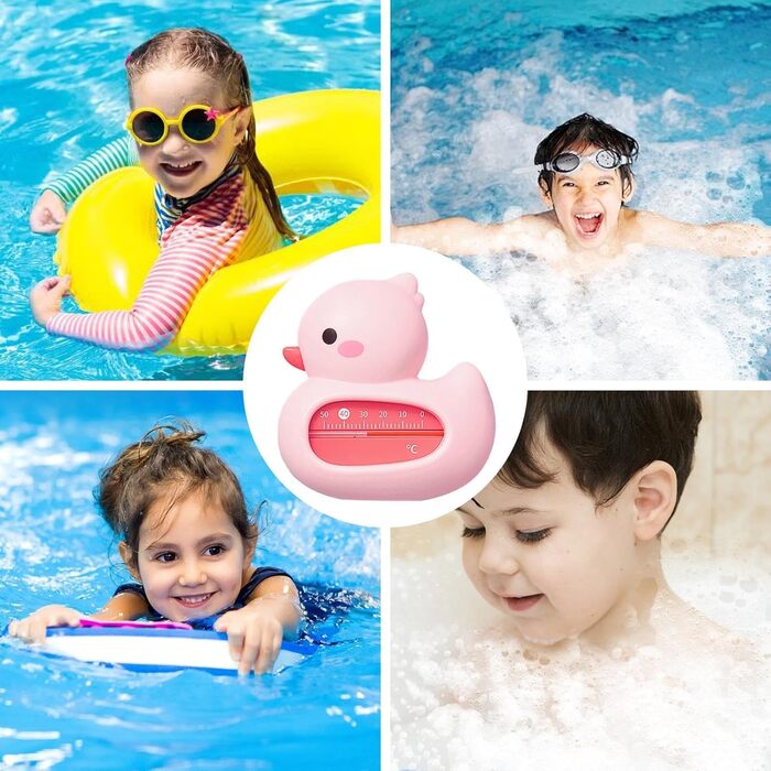 Термометр для ванни для малюків - плаваючий термометр, водомір для душу, точний термометр для кімнатної температури, точний вимірю