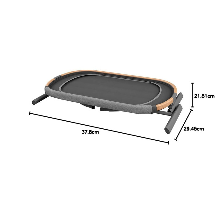 Дитяче ліжечко Maxi-Cosi Iora, складне, 0-6 місяців, макс. 9 кг, 4 положення нахилу та 5 положень висоти, легко штовхати, зручний матрац, великий кошик, легко переносити, колір Essential Graphite