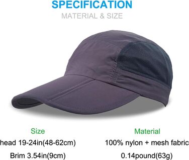 Безмежна подорож Складна регульована бейсболка Літня сітка Бігові капелюхи Капелюх Спорт на відкритому повітрі Далекобійник Піші п