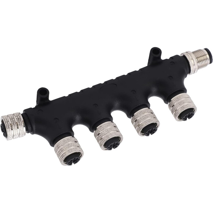 Багатопортовий Т-конектор NMEA 2000, 4-портовий багатопортовий Т-конектор NMEA 2000, 5-контактний магістральний кабель, 4-портовий багатопортовий T-кінцевий термінал для lowrance мереж