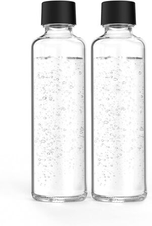 Набір скляних пляшок Sodapop Logan, змінні пляшки Ексклюзивно підходить виробник газованої води Logan, 2 шт. 850 мл