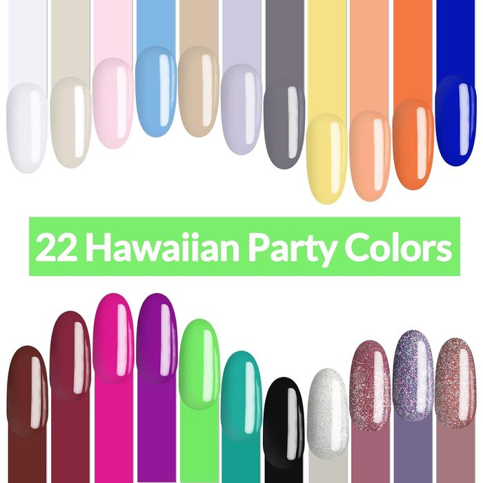 Набір гель-лаків Lagunamoon (25 елементів)