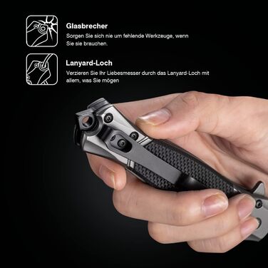 Тонкий складаний ніж з ручкою G10, одноручний ніж з кліпсою, кишеньковий ніж з отвором для шнурка, туристичний ніж, EDC ніж, подар