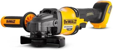 Кутова шліфувальна машина DEWALT DCG418X2-QW 125 мм 54В FV 2x9Ач чорно-жовта