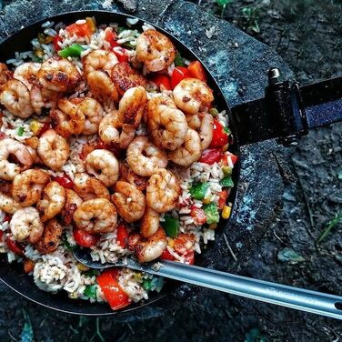 Титанова ложка Ложка з довгою ручкою Свинячі кемпінгові столові прибори, Надлегкий титановий набір столових приборів для кемпінгу,