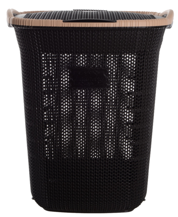 Кошик для білизни Violet Hous 0261 Віолетта BROWN 65 л (7008639)