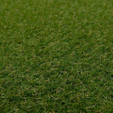 Розкішний газонний килим зі штучною травою Wembley Green Round у 5 розмірах 100 см круглий