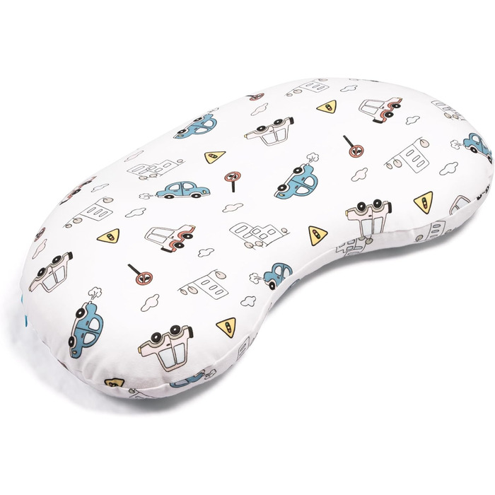 Дитяча подушка для сну BYRIVER CarCity, постільна подушка для малюків, дітей, хлопчиків, дівчаток, прохолодна мила наволочка для в