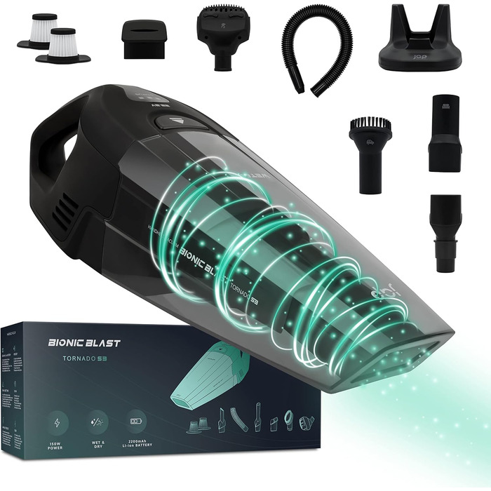 Переможець тесту на акумулятор ручного пилососа - 10000Pa Портативний автомобільний пилосос потужний - Автомобільні аксесуари, гад