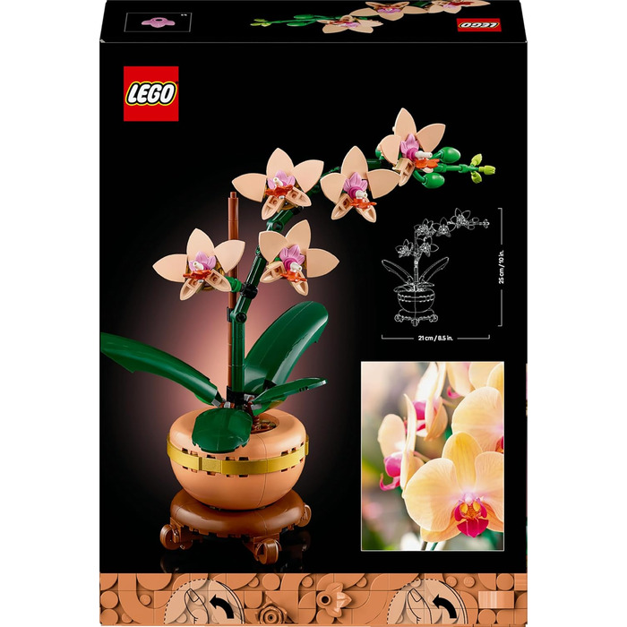 Конструктор LEGO Botanical Collection Mini Orchid, 274 деталі, декоративна орхідея