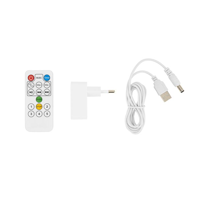 Гойдалка для немовлят PEARL до 9 кг, обертання сидіння на 360, LED-панель, Bluetooth, пульт дистанційного керування, живлення від батарейок або мережі, блок живлення з USB-кабелем, 5-точковий ремінь безпеки, дуга з іграшками