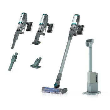 Акумуляторний пилосос Shark PowerLite Clean & Empty Pet, до 40 хв роботи, бірюзовий