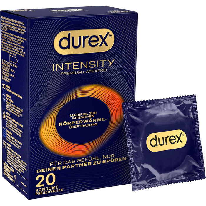 Презервативи Durex Intensity ультратонкі без латексу, 20 шт