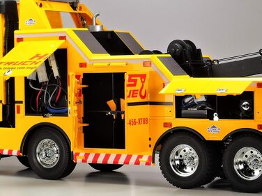 Тягач, Модель для Збірки, Радіокерований RC Трактор, Будівельний Набір, Моделювання, Хобі, Жовтий, 56362 Volvo FH16 8x4