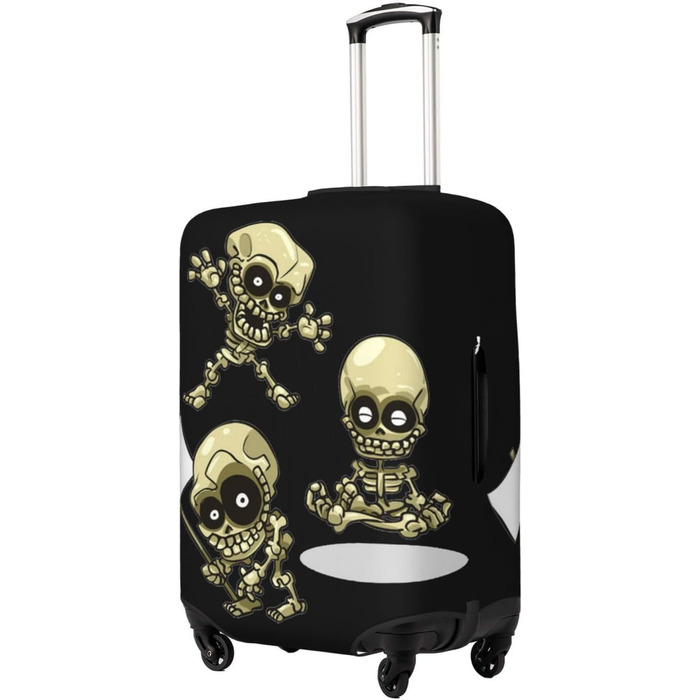 Чохол для валізи Totenkopf, міцний захист для багажу розміром 45.7-81.3 см, XL, чорний