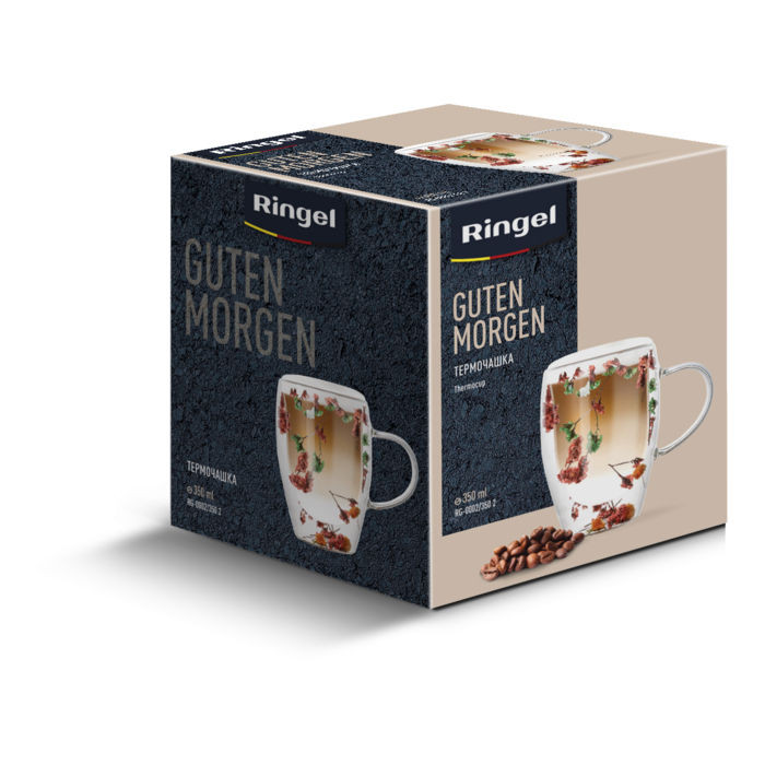 Чашка з подвійною стінкою Ringel Guten Morgen Blume, 350 мл (7067149)