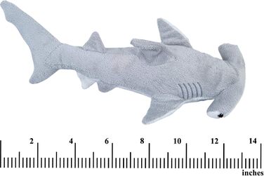 Плюшевий набір акул Bedwina, мако та акула-молот, 35х33 см