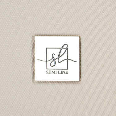 Валіза Semi Line 20' (S) Ecru/Brown (T5670-2)