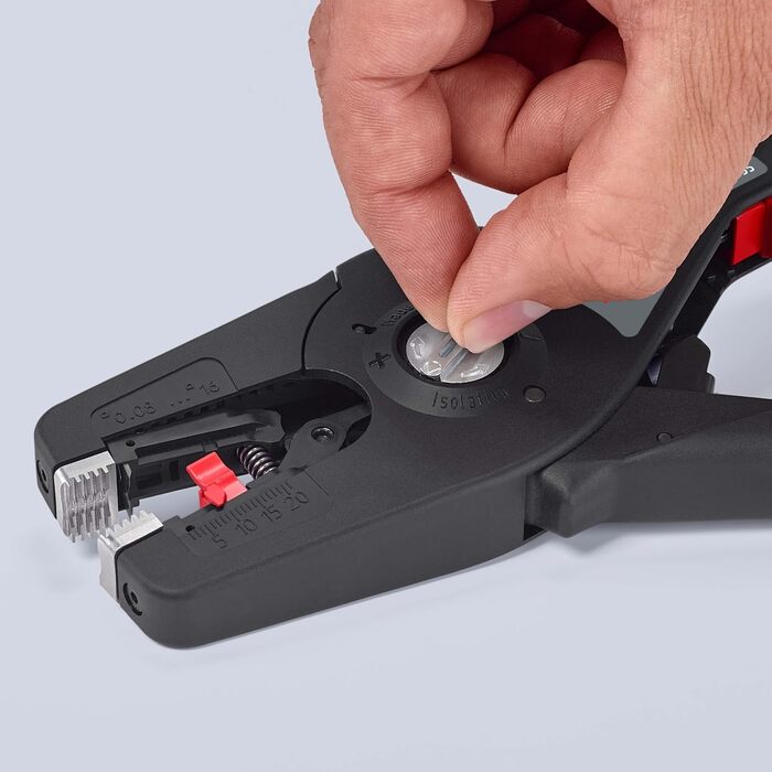Автоматичні стрипери KNIPEX PreciStrip16, 12 52 195 SB, 0,08 - 16 мм, в блістерній упаковці