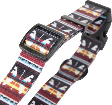 Нашийник для собак Hooey Nomad, міцний поліестеровий ремінець, дизайн у стилі вестерн, принт Тотем, розмір L