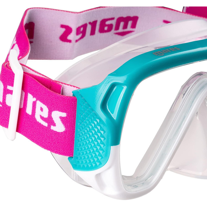 Набір для снорклінгу для дітей віком 814 років, силіконова маска з однією лінзою, ергономічна трубка з силіконовим мундштуком, унісекс Aqua