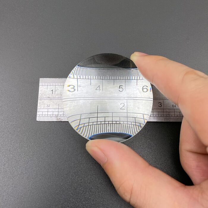 Ука 19 23 30 42 44 45 50 мм оптичне скло K9 двоопукла лінза кругла двоопукла лупа фокусна відстань 20 30 40 50 100 150 200 300 мм (D50 F50 C14.3 E3.7)