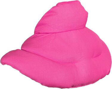 Рожева подушка для шиї зі стійкою - подушка з зерна - грілка для шиї - дуже затишна грілка для шиї - пшениця