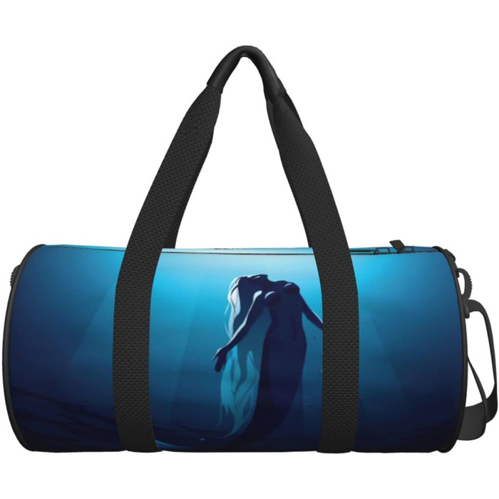 Дорожня сумка-мішок Блакитна Русалка, спортивна сумка для чоловіків та жінок, велика спортивна сумка