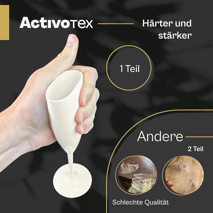 Келихи для шампанського пластикові дешеві пластикові одноразові, набір з 12 шт. ультрастійкий Tritan, твердий пластик, келих для ш