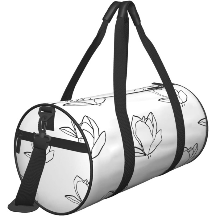 Дорожня сумка Весняна магнолія у стилі мінімалізм, спортивна сумка для чоловіків та жінок, сумка-мішок