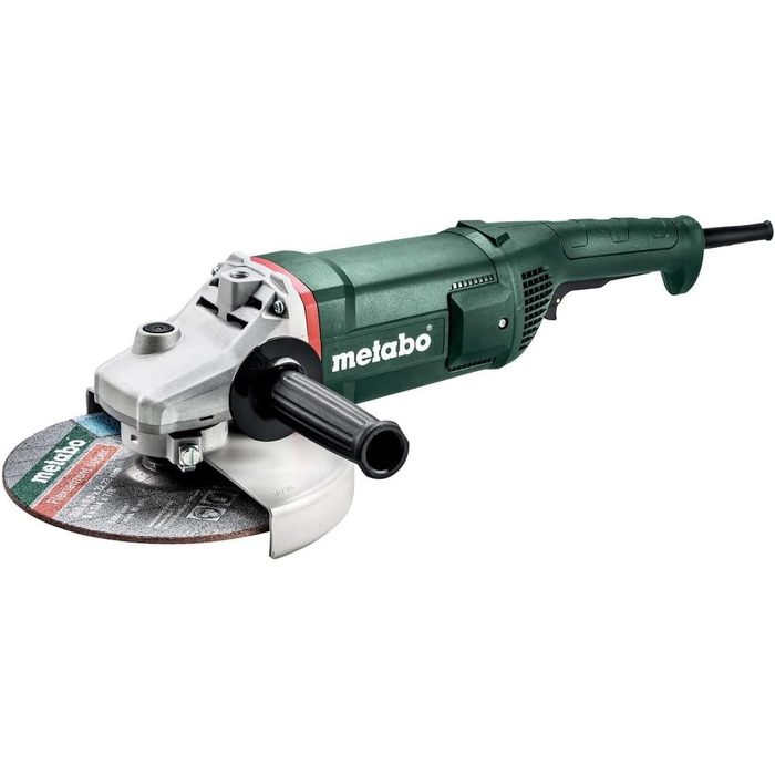 Кутова шліфувальна машина Metabo WE 2400-230 - 606484000 - Для точного шліфування та різання - Потужність 2400 Вт, диск Ø 230 мм