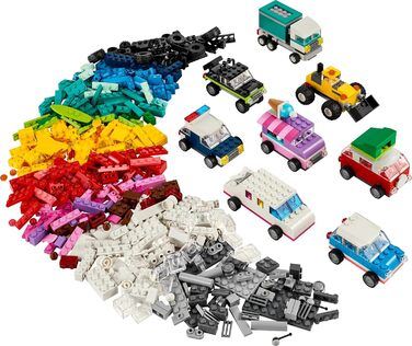 Конструктор LEGO Classic Creative Vehicles 11036, 900 деталей, багатоколірний