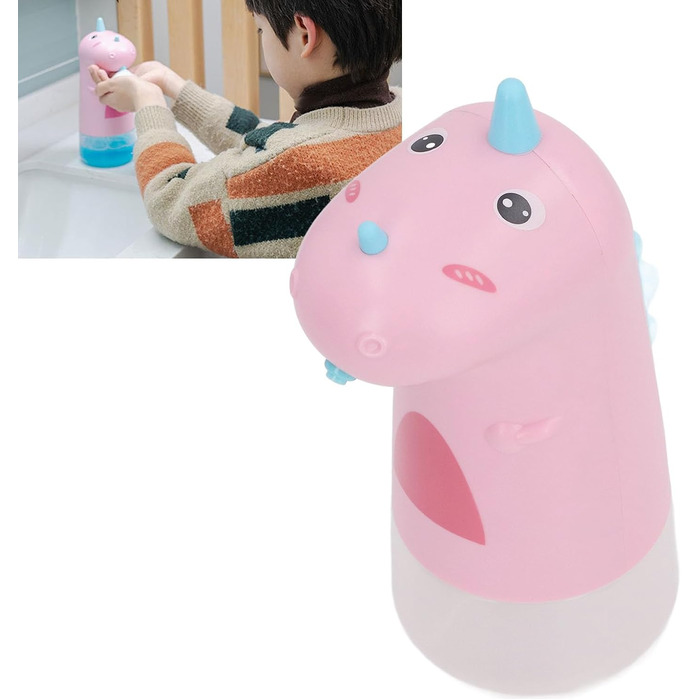 Автоматичний дозатор мила Дитячий милий електронний дозатор мила безконтактний перезаряджається пінопластовий дозатор мила для ван