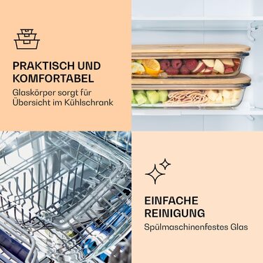 Комплект із 2 плоских коробок для делікатесів для холодильника (середній розмір) для зберігання та подачі м&39ясної нарізки та сиру коробка для зберігання, сервірувальний піднос, сирний купол, 2 x 1,6 л