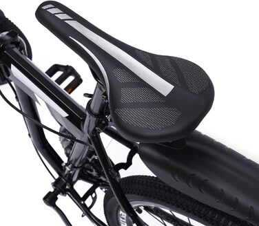 Дюймовий 21-швидкісний гірський велосипед унісекс складний велосипед з дисковими гальмами з вуглецевої сталі легкий складний велосипед з підвісною вилкою MTB комплект бризковиків чорний білий, 26-