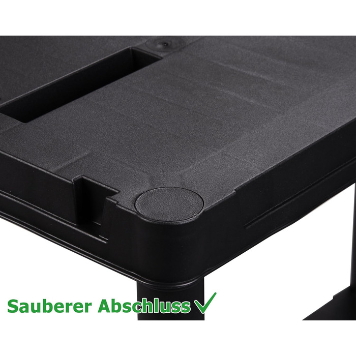 Стелаж Ondis24, полиця для зберігання, 60 x 30 x 131 (В) см, 12-дюймовий вставний стелаж, пластик, антрацит, максимальне навантаження 80 кг - подвійна упаковка 60 x 30 x 138 см