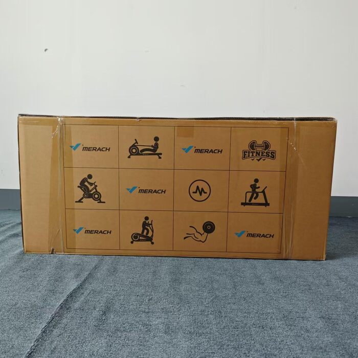 Складаний домашній гребний тренажер MERACH, магнітний, тихий гребний тренажер з ексклюзивним додатком, покращеними та подовженими напрямними рейками для більшої свободи рухів, ручне регулювання R15B2 (класичний)