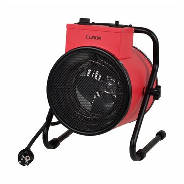 Круглий вентилятор-обігрівач Eurom EK3000, 3000 Вт, 230 В 332964 (обігрівач для майстерні, електричний обігрівач, обігрівач для гаража, обігрівач для складу) Вхідна напруга 220-240 В / Частота 50 Гц