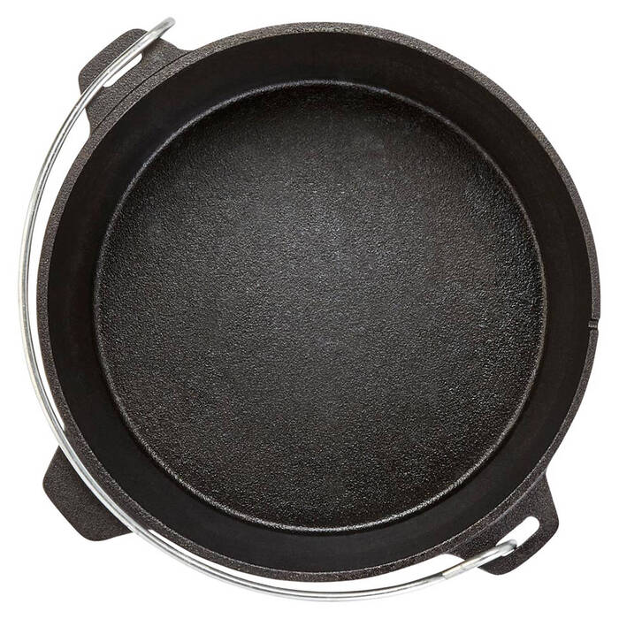 Казан з кришкою Groenberg Askja Pot 25 cm / 4 L Black (266016)